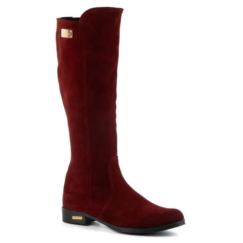 Olivier Bottines tendance Klara bordeaux rouge multicolore