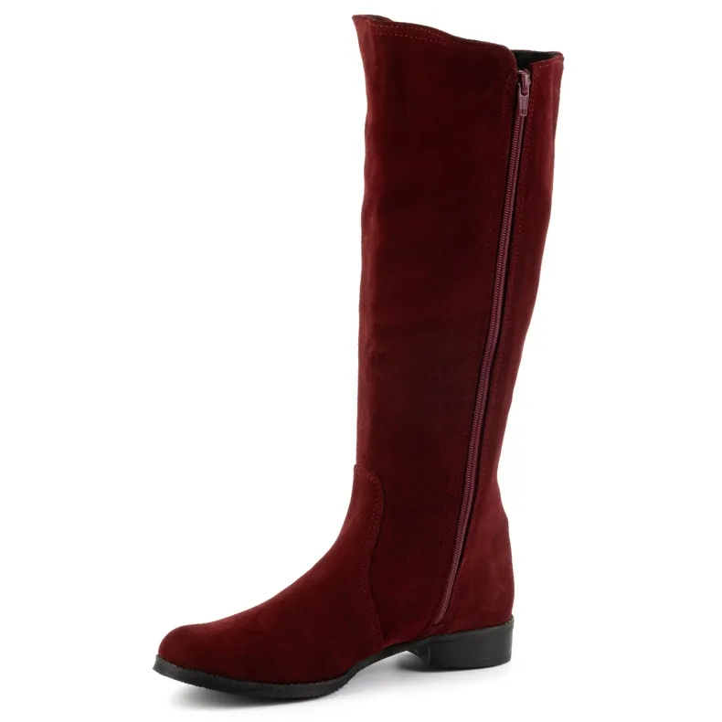 Olivier Bottines tendance Klara bordeaux rouge multicolore