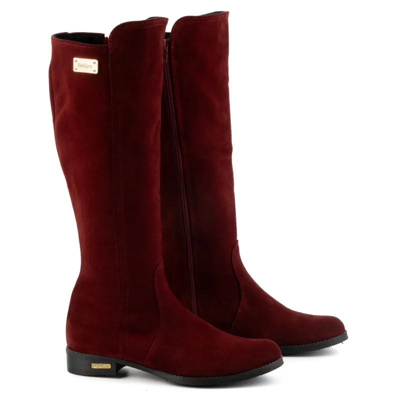 Olivier Bottines tendance Klara bordeaux rouge multicolore