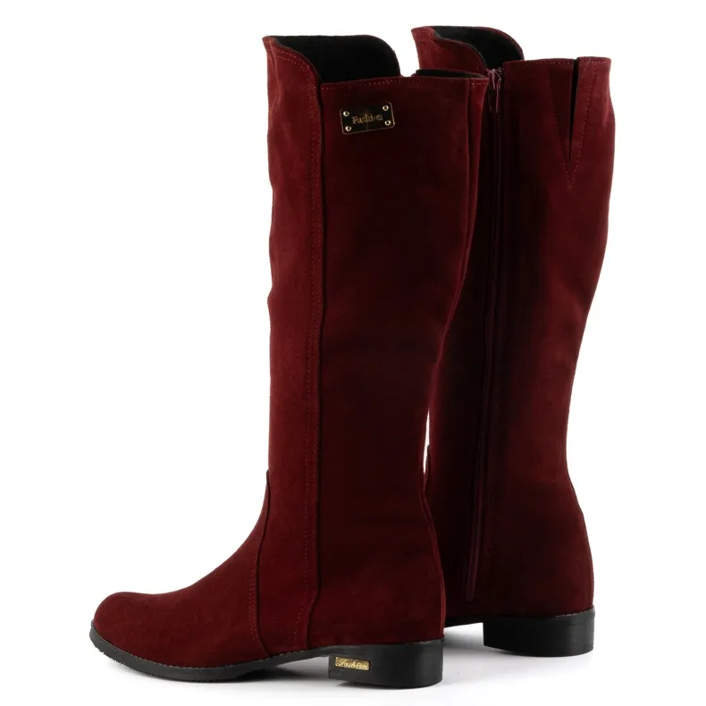 Olivier Bottines tendance Klara bordeaux rouge multicolore