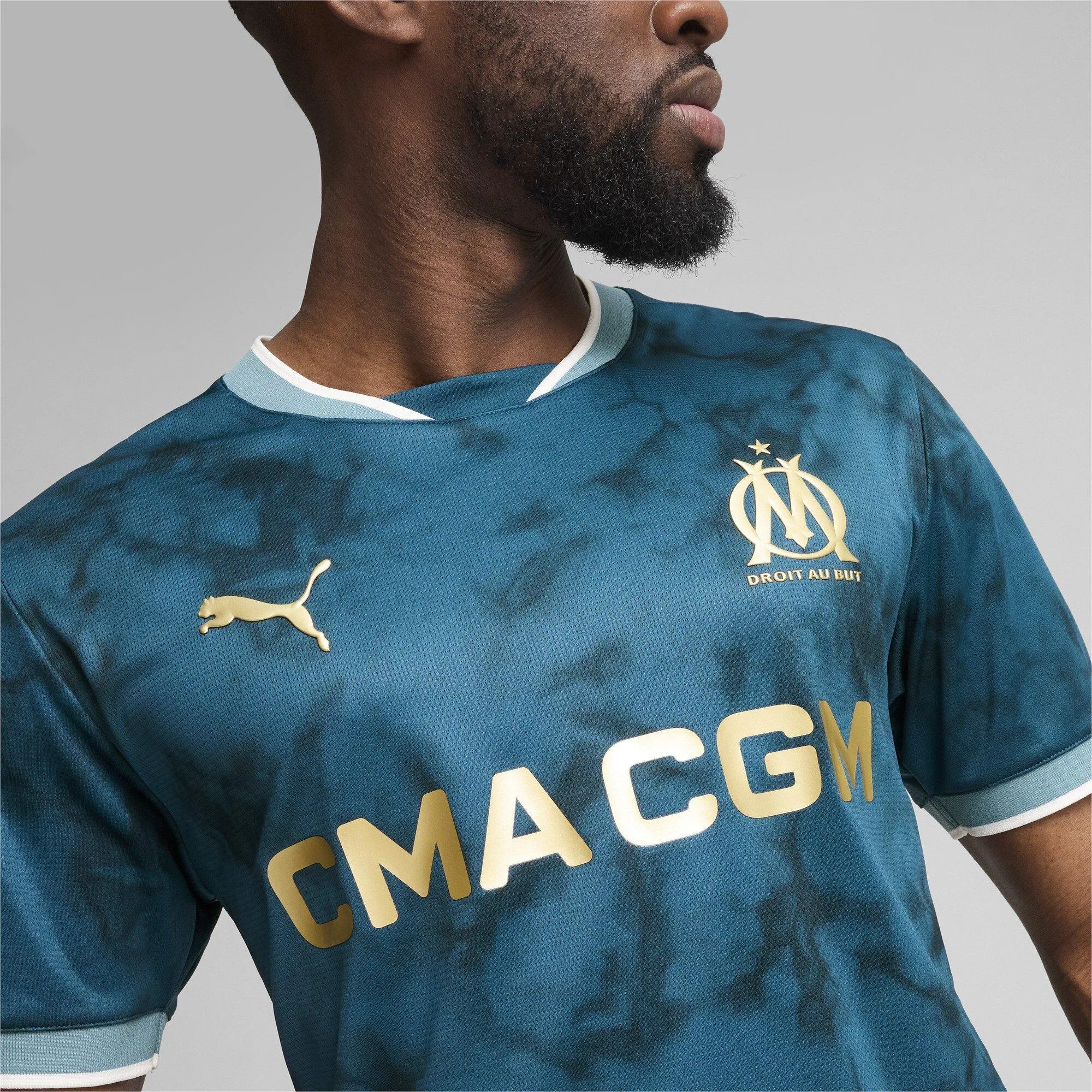 Olympique De Marseilles Away Shirt 2024 2025 Adults