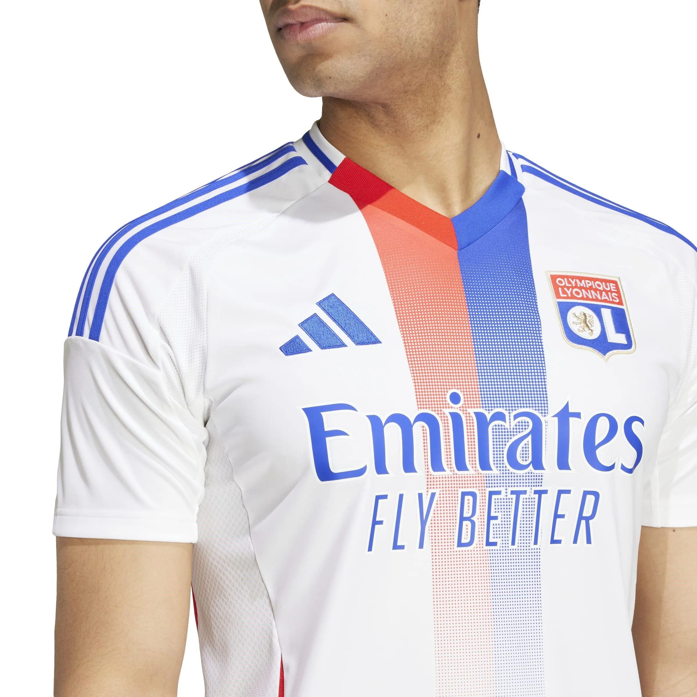 Olympique Lyonnais Home Shirt 2024 2025 Adults