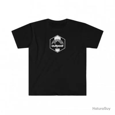 Outpost LOGO T2 T Shirt Noir