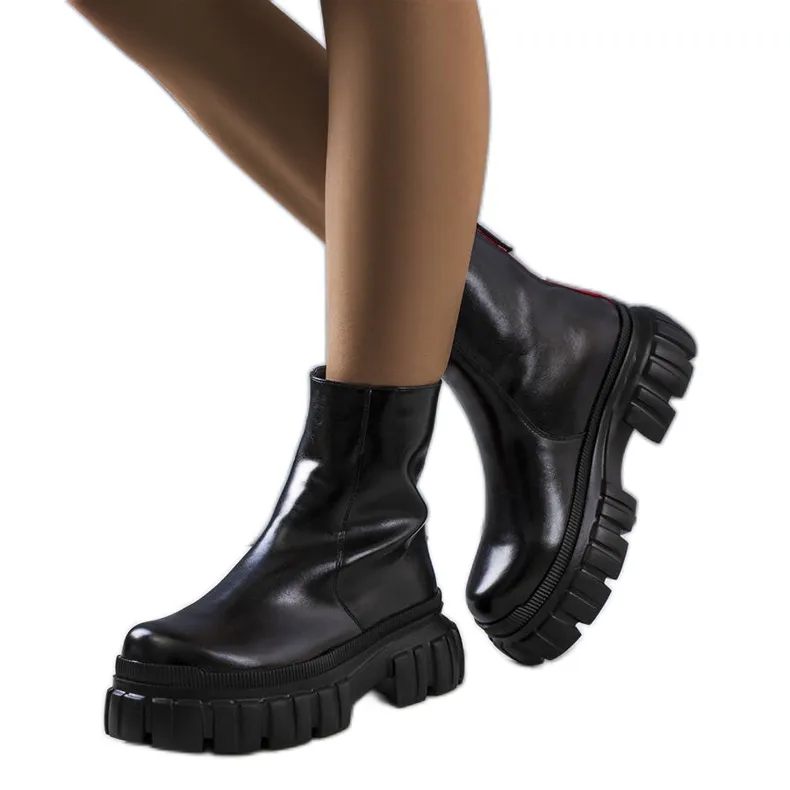 PA1 Bottines Lapillo noires le noir