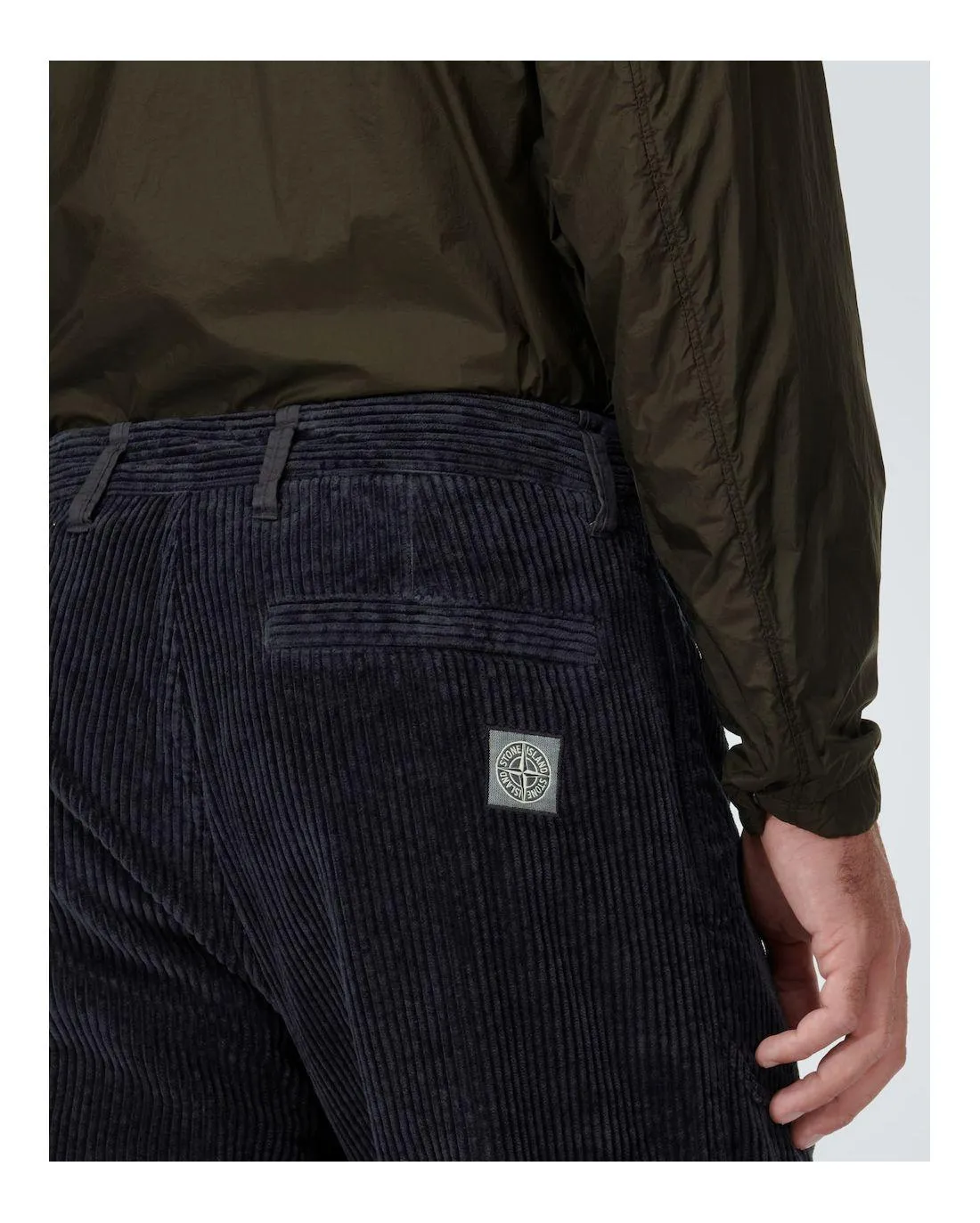 PANTALON BLEU MARINE  - STONE ISLAND | Chez Maman Rouen