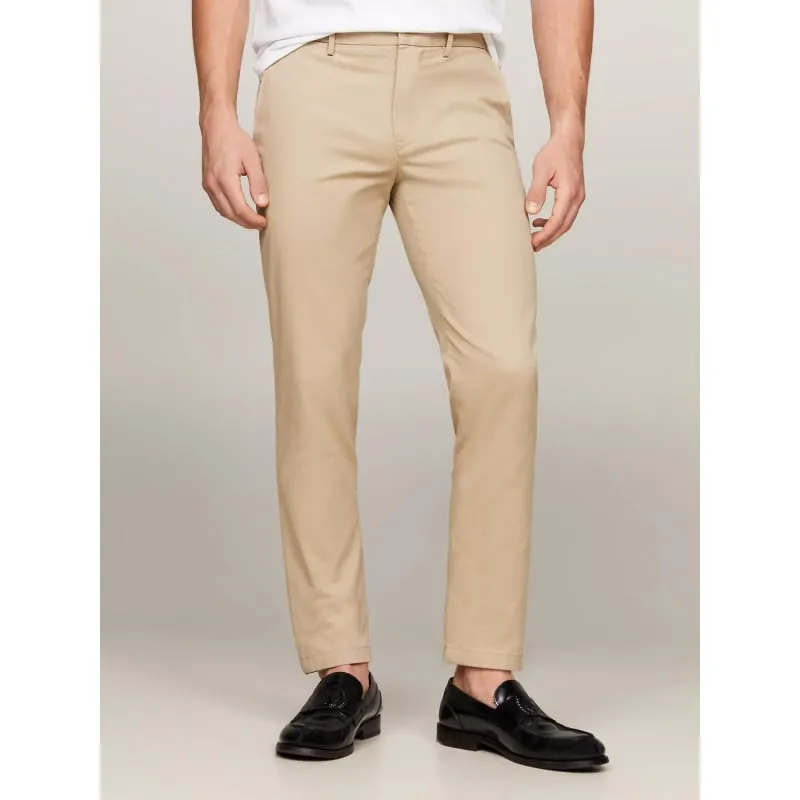 Pantalon chino bleecker 1985 beige homme - Tommy Hilfiger | wimod