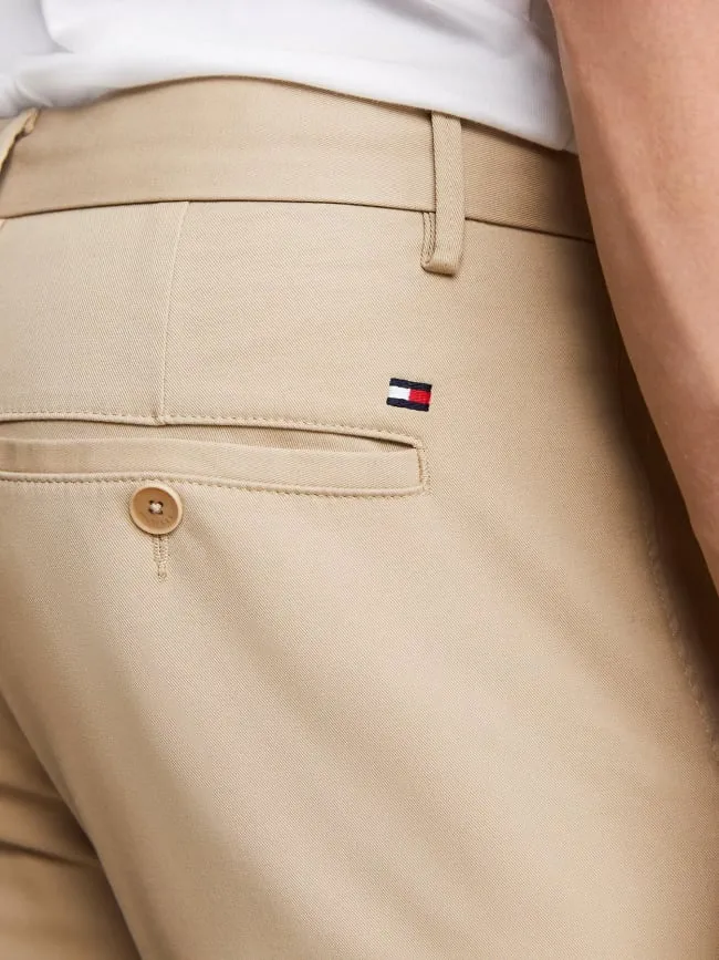 Pantalon chino bleecker 1985 beige homme - Tommy Hilfiger | wimod