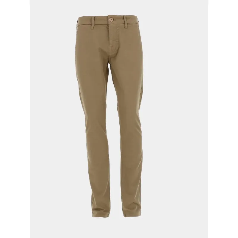 Pantalon chino bleecker kaki homme - Tommy Hilfiger | wimod