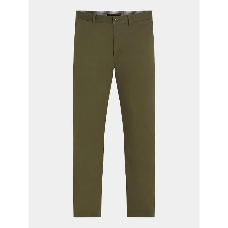 Pantalon chino bleecker kaki homme - Tommy Hilfiger | wimod