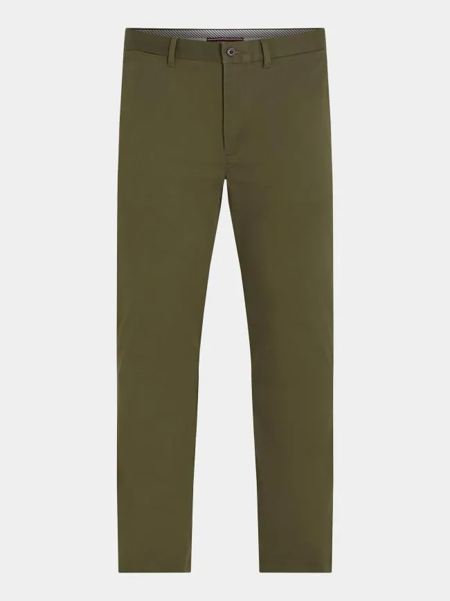 Pantalon chino bleecker kaki homme - Tommy Hilfiger | wimod