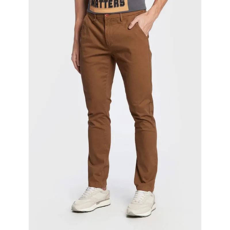 Pantalon chino bleecker kaki homme - Tommy Hilfiger | wimod