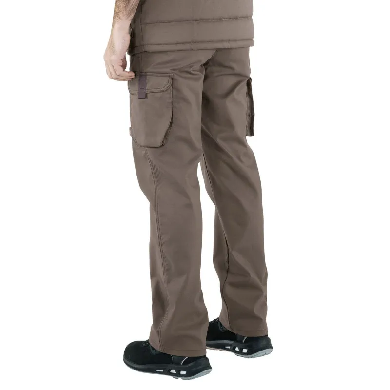 Pantalon de travail CHINOOK sans poches genoux Lafont Collection STONE