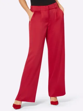 Pantalon en velours chatoyant