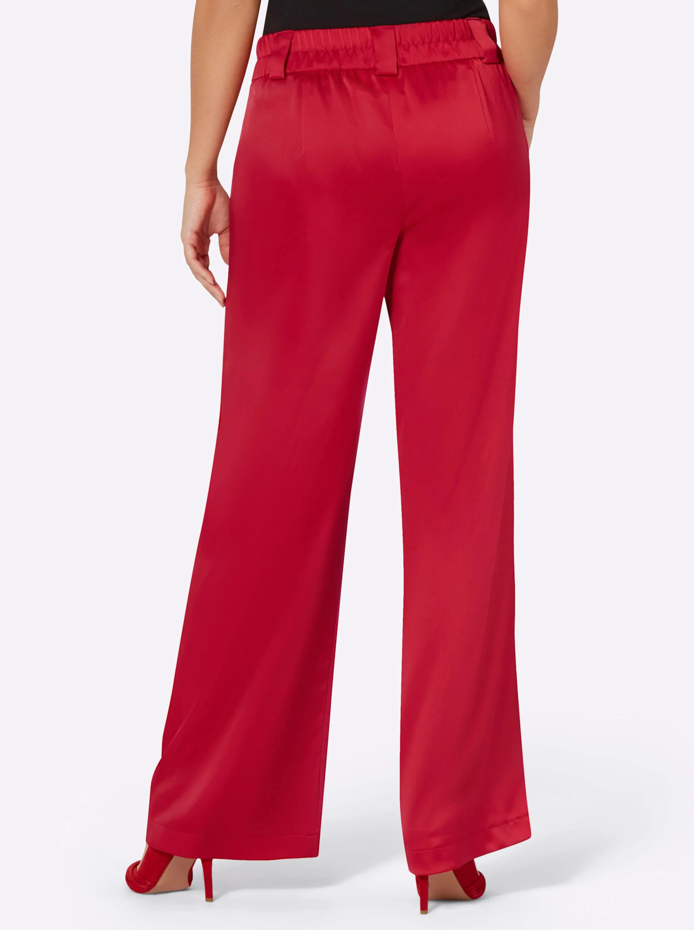 Pantalon en velours chatoyant