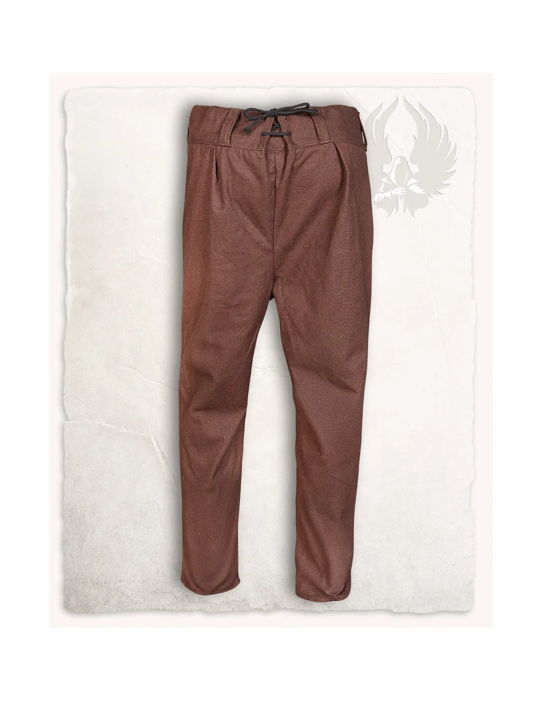 Pantalon médiéval de couleur marron modèle Pollard ⚔️ Boutique Épées