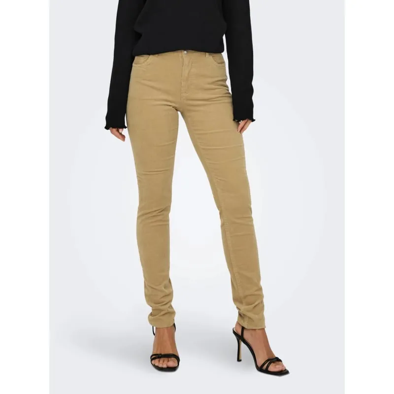 Pantalon pop trash easy léopard marron femme - Only | wimod