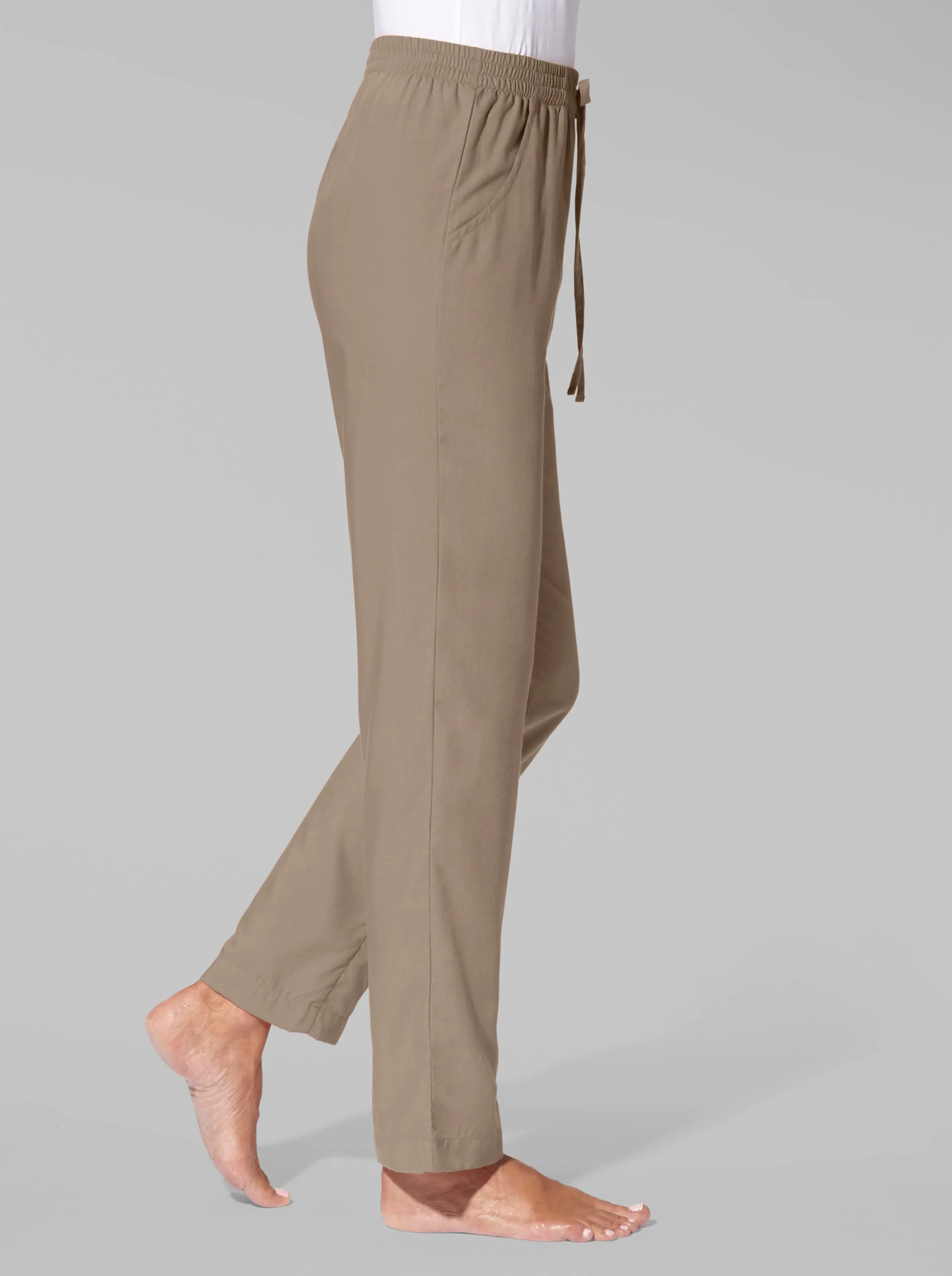 Pantalon tissé facile à enfiler