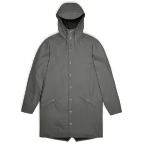 RAINS - Long Jacket, Grey - INSIDE URBAN WEAR