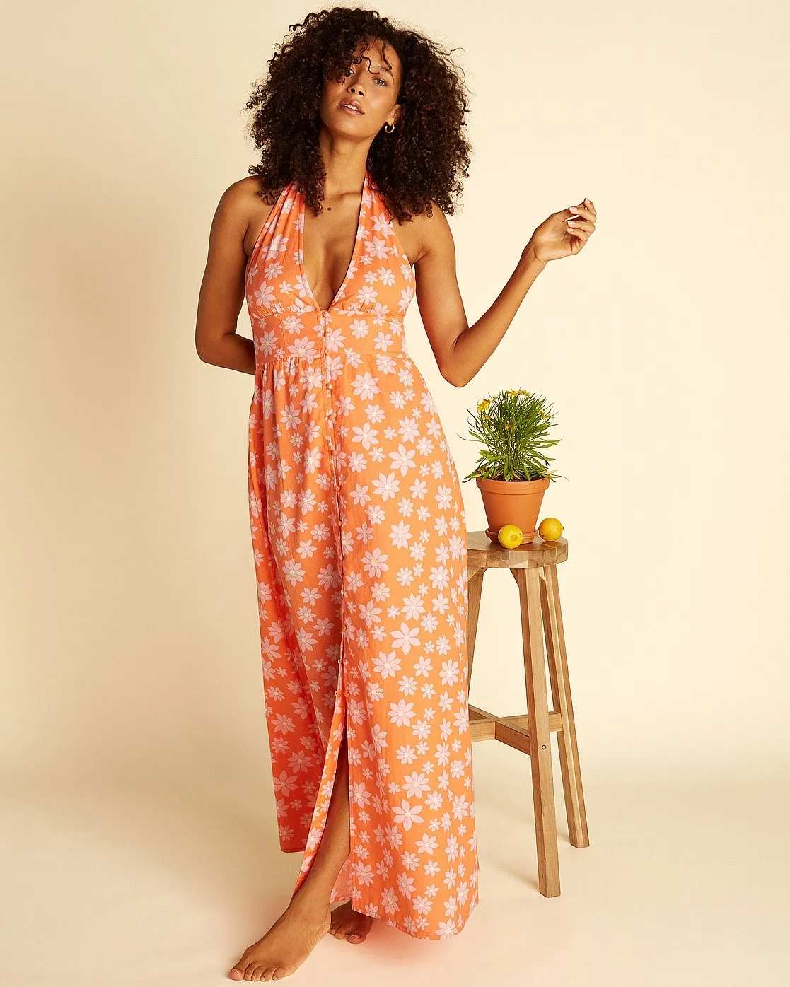 robe Billabong Hung Up Maxi - Fireside - women´s