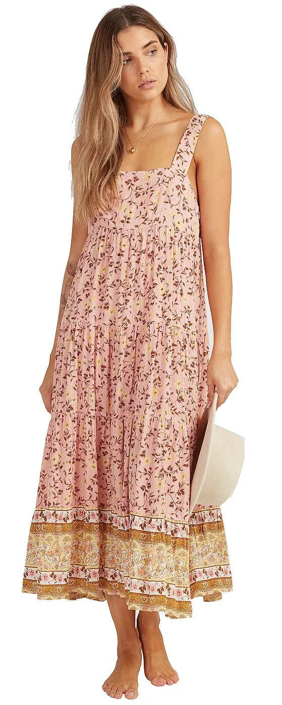 robe Billabong Shine On Midi - Pink - women´s