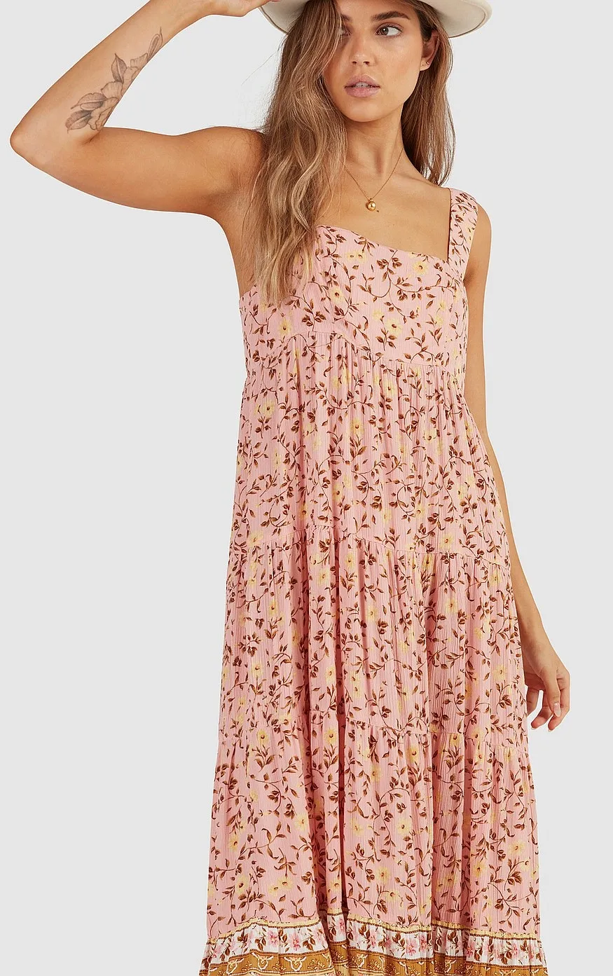 robe Billabong Shine On Midi - Pink - women´s