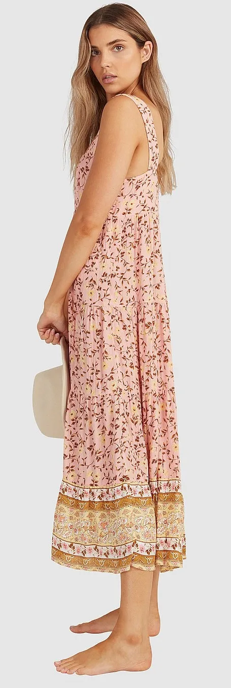 robe Billabong Shine On Midi - Pink - women´s