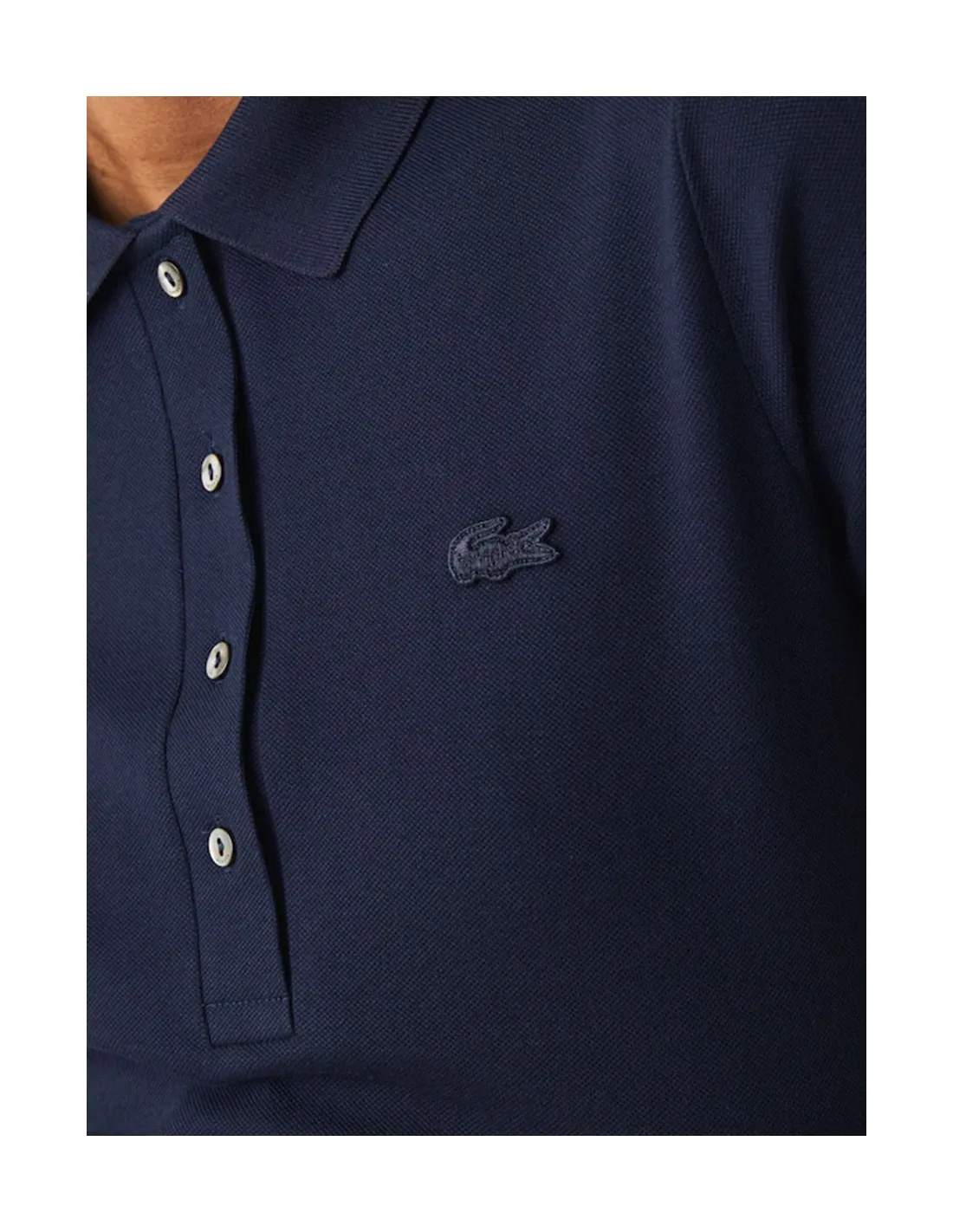 Robe polo Lacoste ref 52459 166 Marine