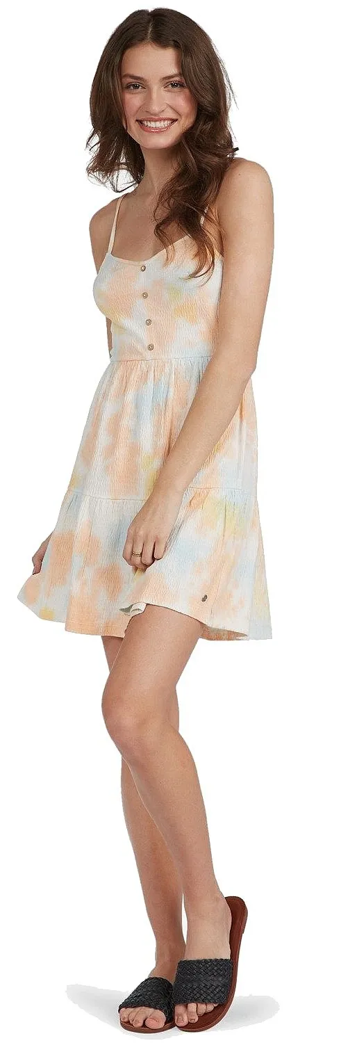 robe Roxy Beach Hangs Tie Dye - WBKW/Rainbow Cloud Wash - women´s