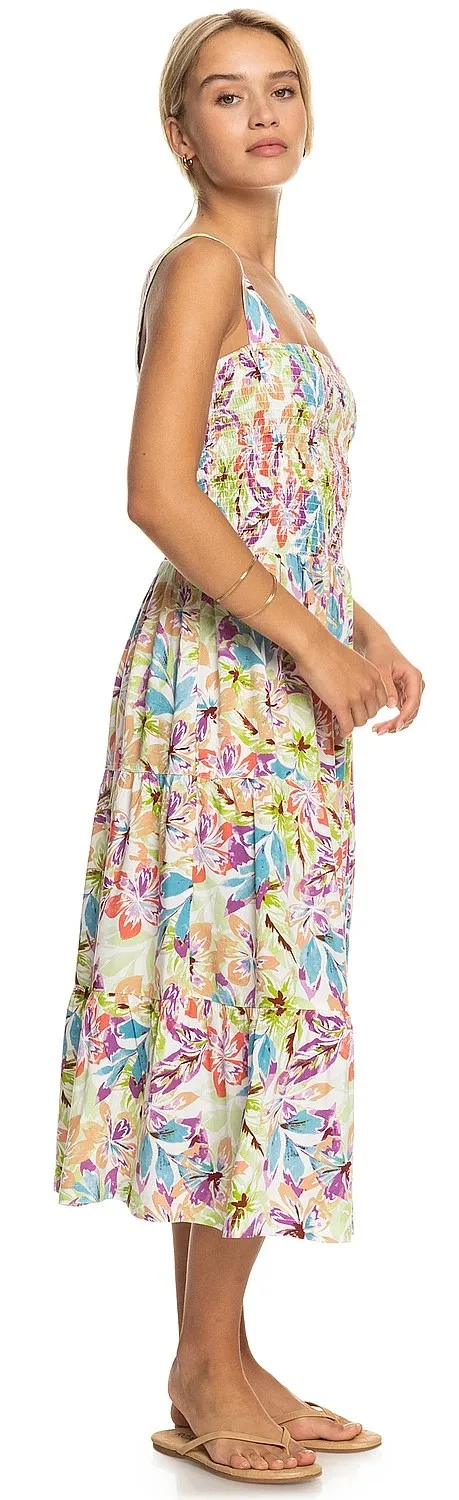 robe Roxy Honeymoon Avenue Printed - WBB8/Snow White Pualani Combo - women´s