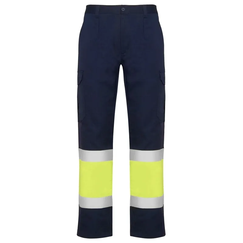 Roly R9300 - NAOS Pantalon d"été Haute Visibilité Multi-Poches