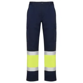 Roly R9300 - NAOS Pantalon d"été Haute Visibilité Multi-Poches