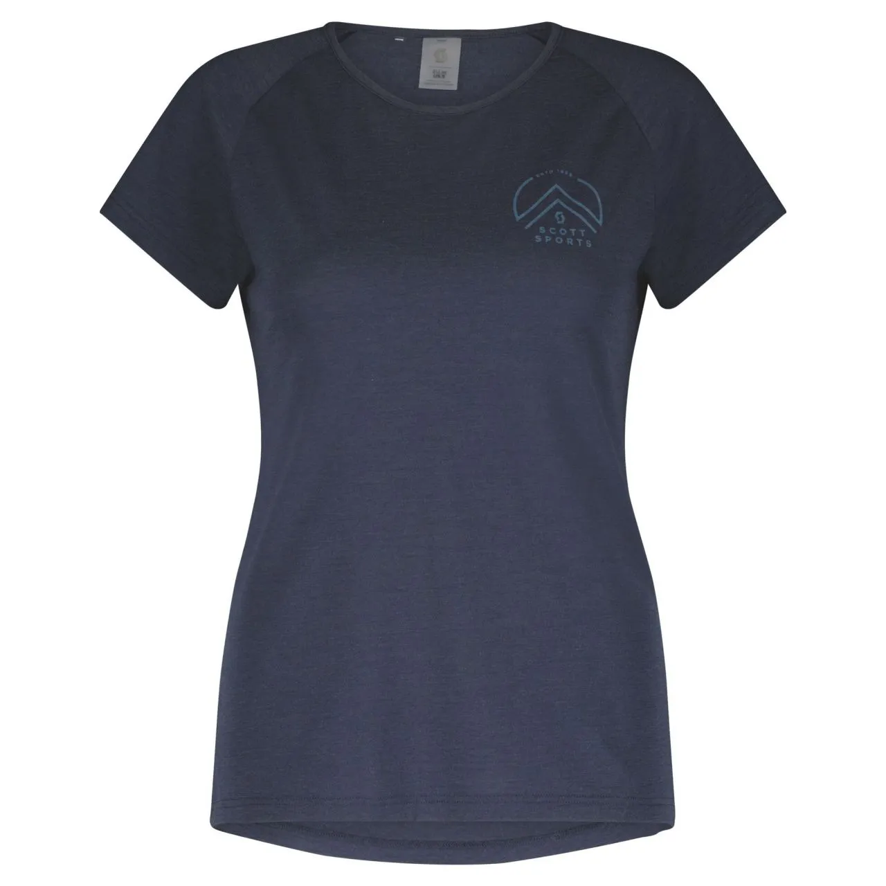 SCOTT MAILLOT MC DEFINED MERINOS DARK BLUE Tee shirt été merinos