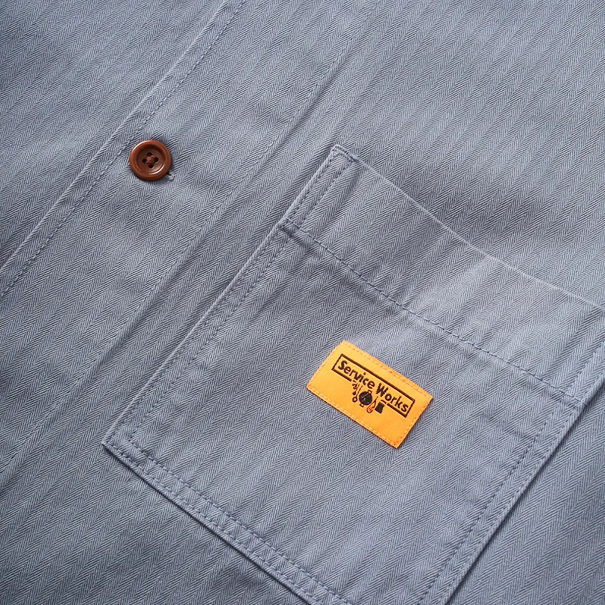 Service Works . Herringbone FOH Jacket . Harbour — Le Shop Nîmes