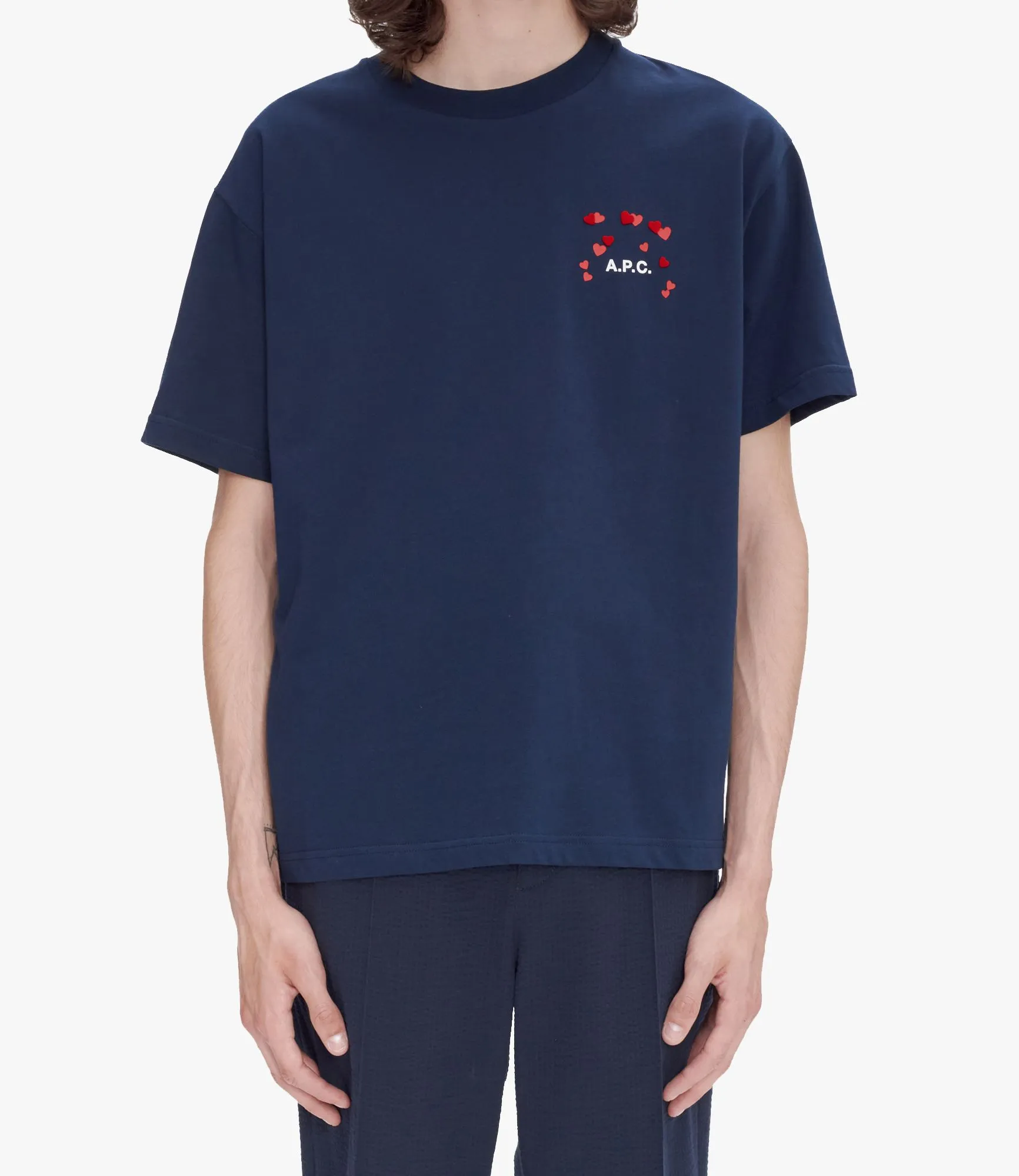 T-Shirt Amo Dark navy | A.P.C.