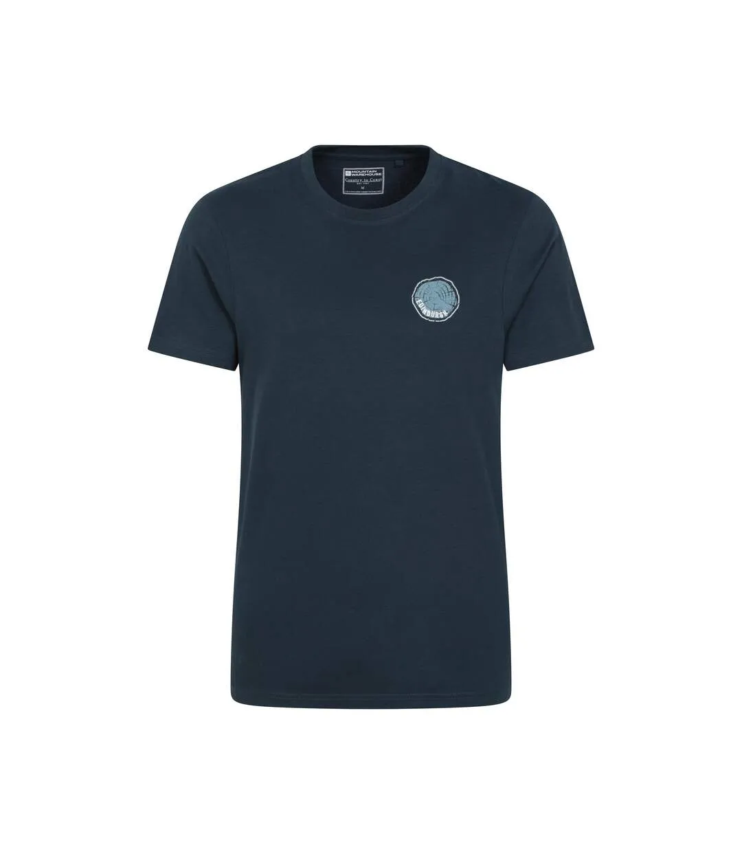 T-shirt edinburgh homme bleu foncé Mountain Warehouse