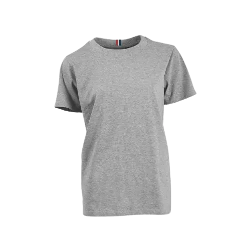 T-shirt femme publicitaire en coton bio - Made in France - 180g - LUCIENNE- Vertlapub