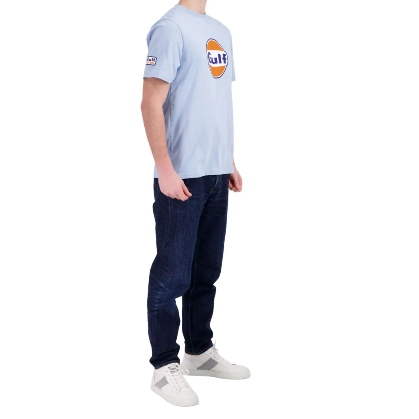 T-shirt GULF Logo Bleu pour homme GUF24_TSH_LOB