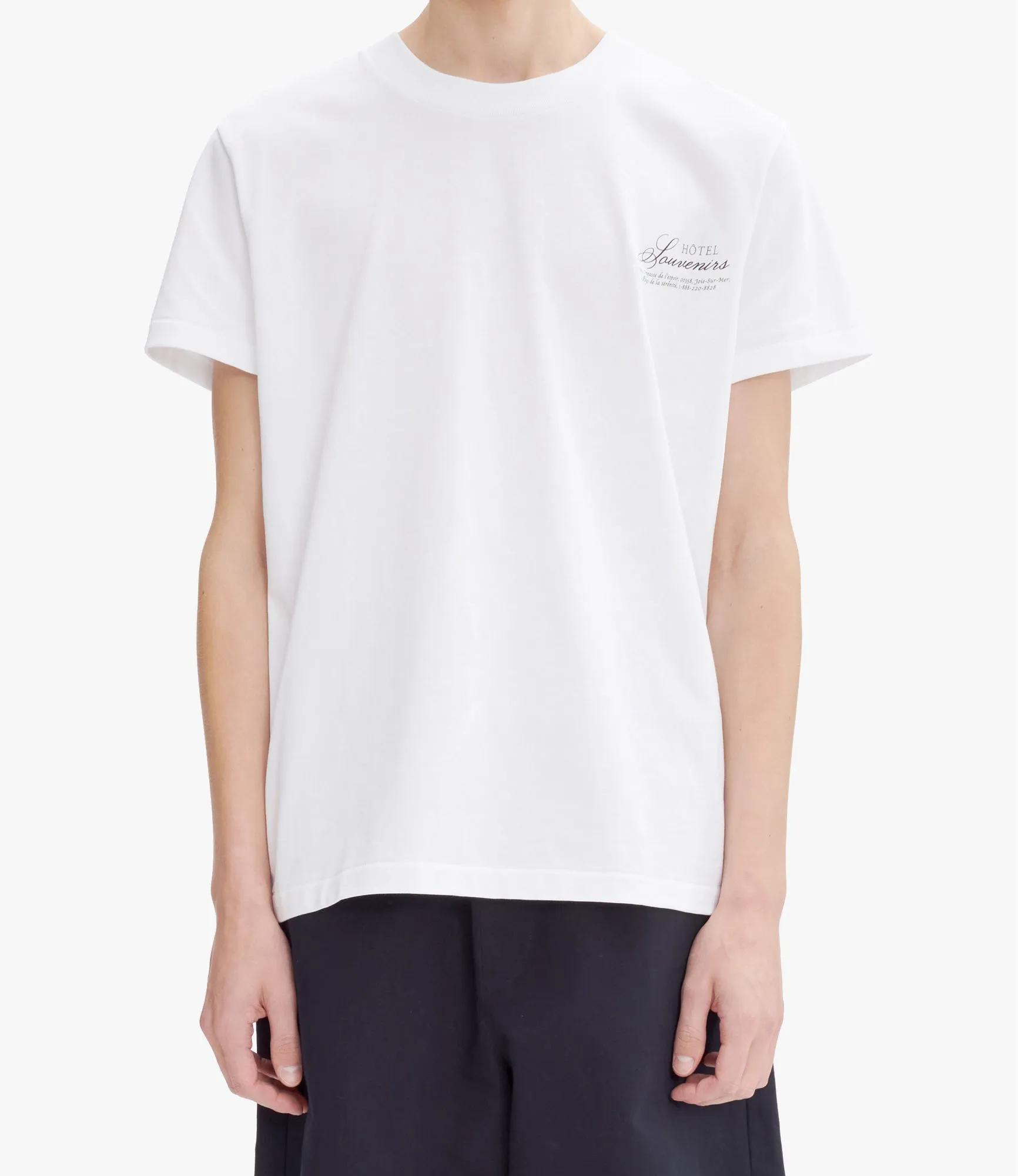 T-Shirt Hôtel JJJJound Blanc | A.P.C.