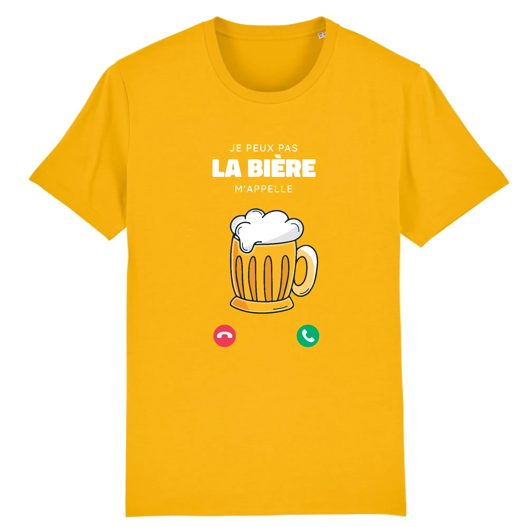 T-shirt - JE PEUX PAS LA BIÈRE M'APPELLE