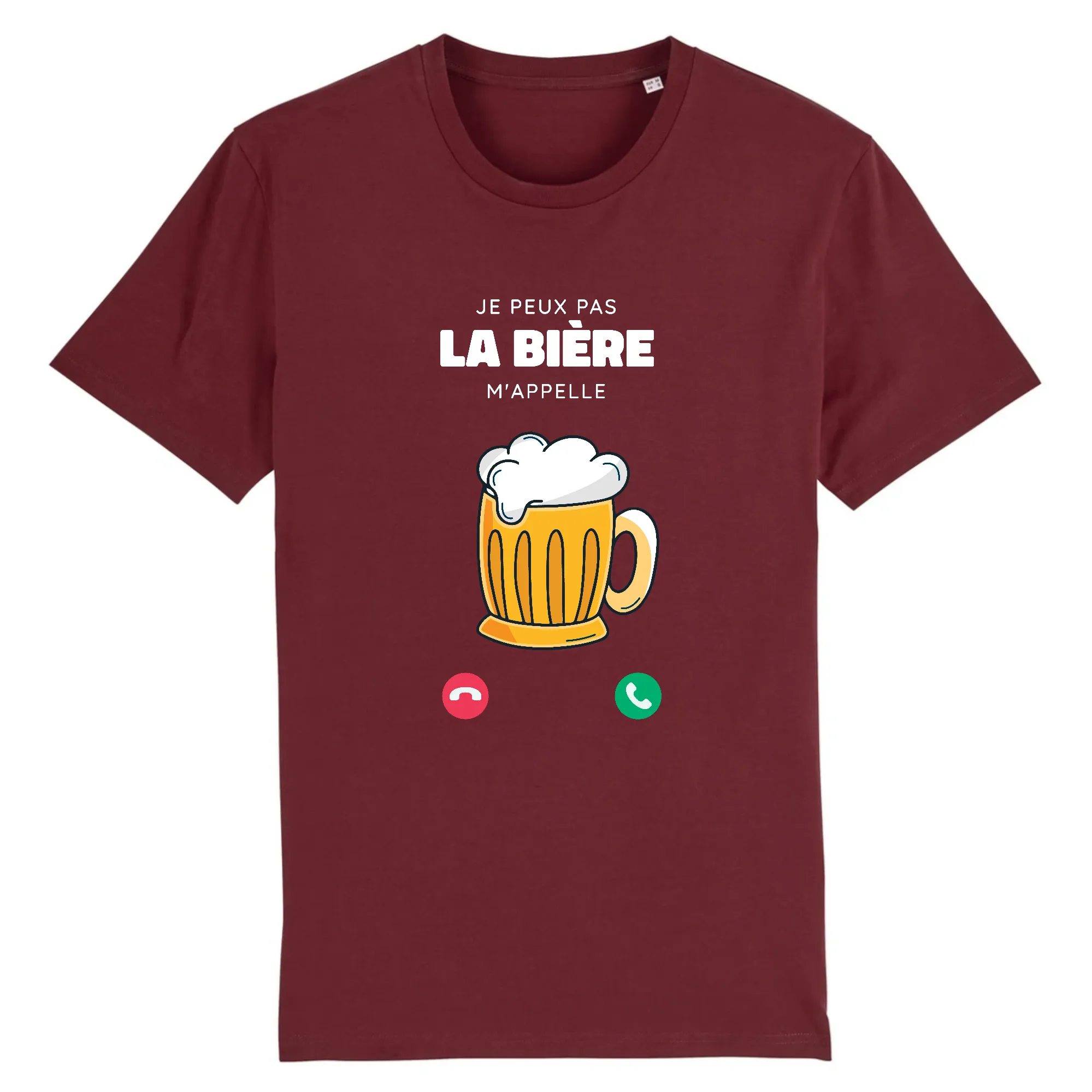 T-shirt - JE PEUX PAS LA BIÈRE M'APPELLE