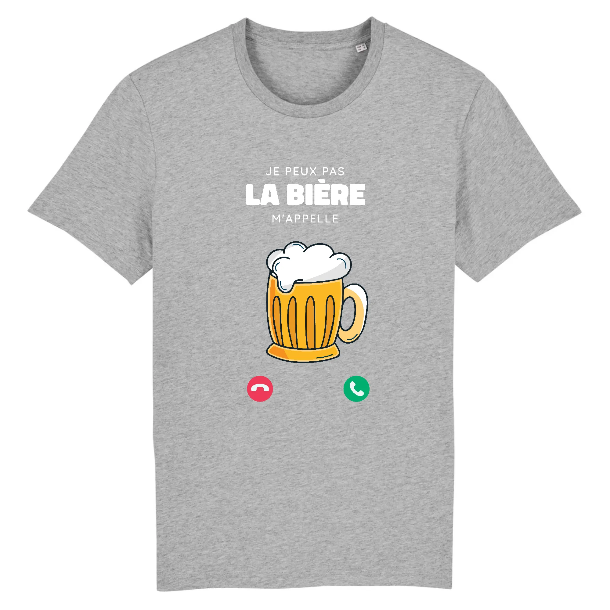 T-shirt - JE PEUX PAS LA BIÈRE M'APPELLE