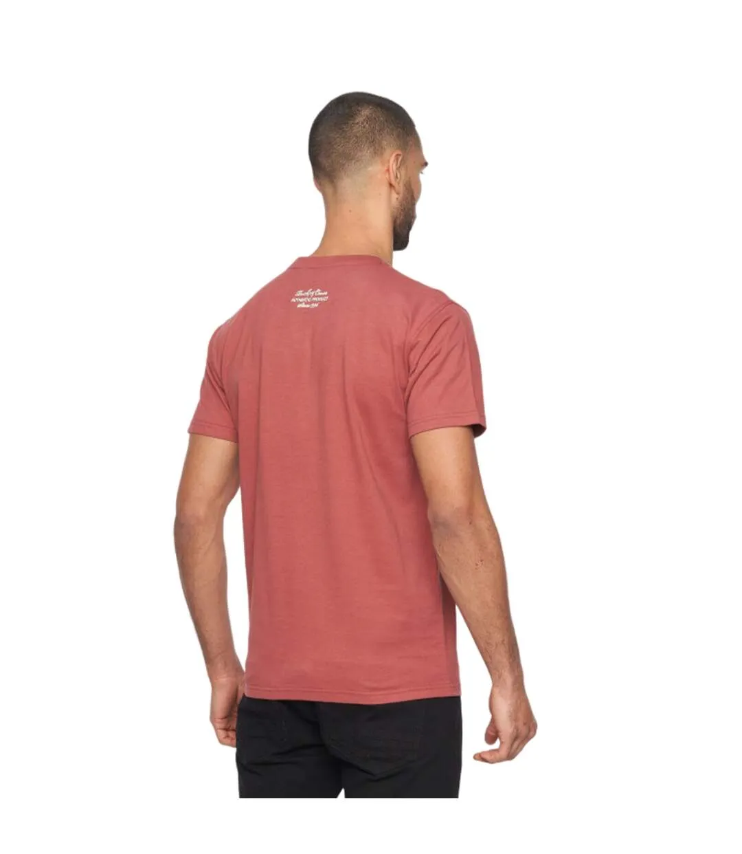 T-shirt keyaan homme rouge Duck and Cover