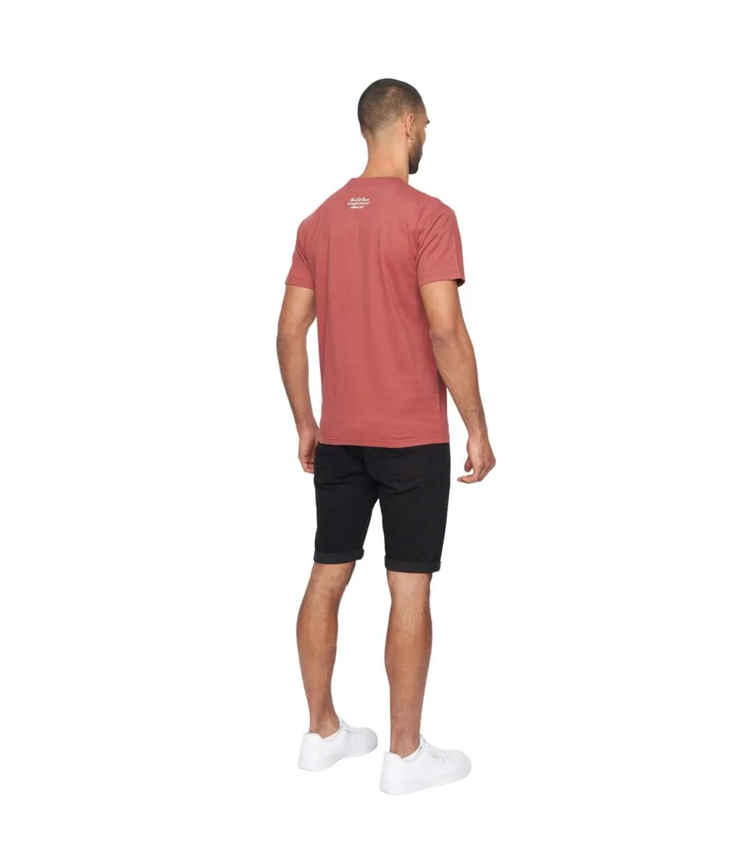 T-shirt keyaan homme rouge Duck and Cover