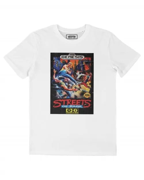 T-shirt Streets of Rage - Tee-shirt Imprimé Rétro-Gaming | Grafitee