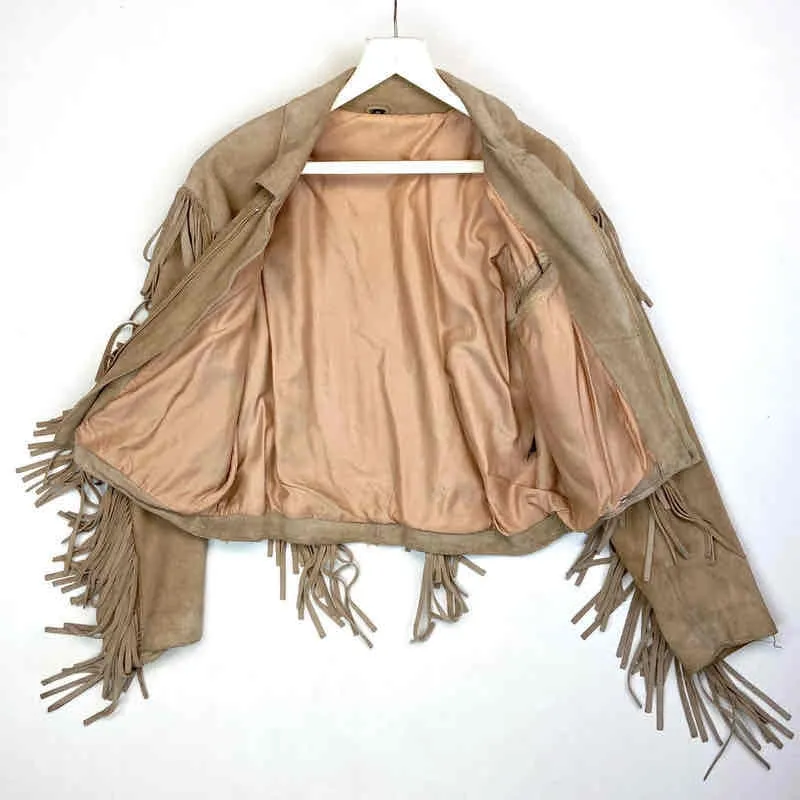 Veste à franges