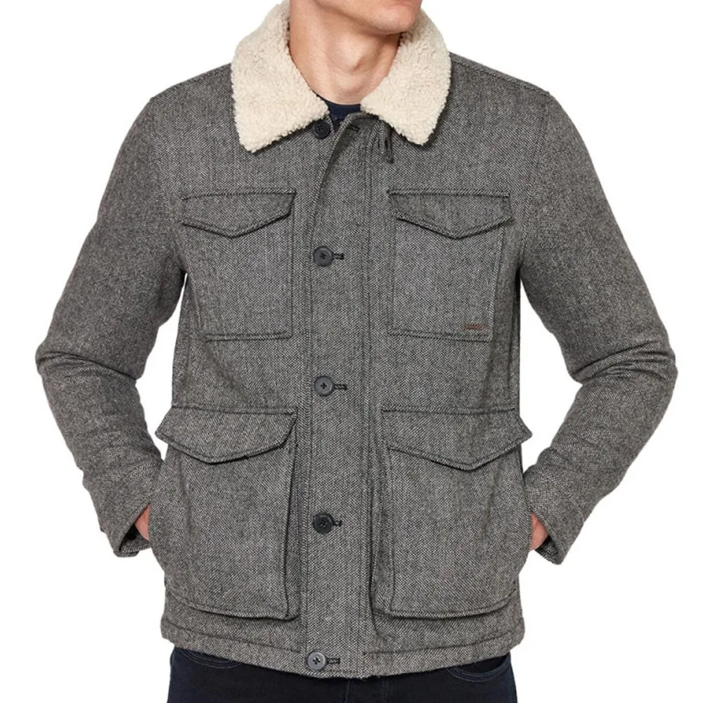 Veste Gris/Noir Homme Teddy Smith Geraud