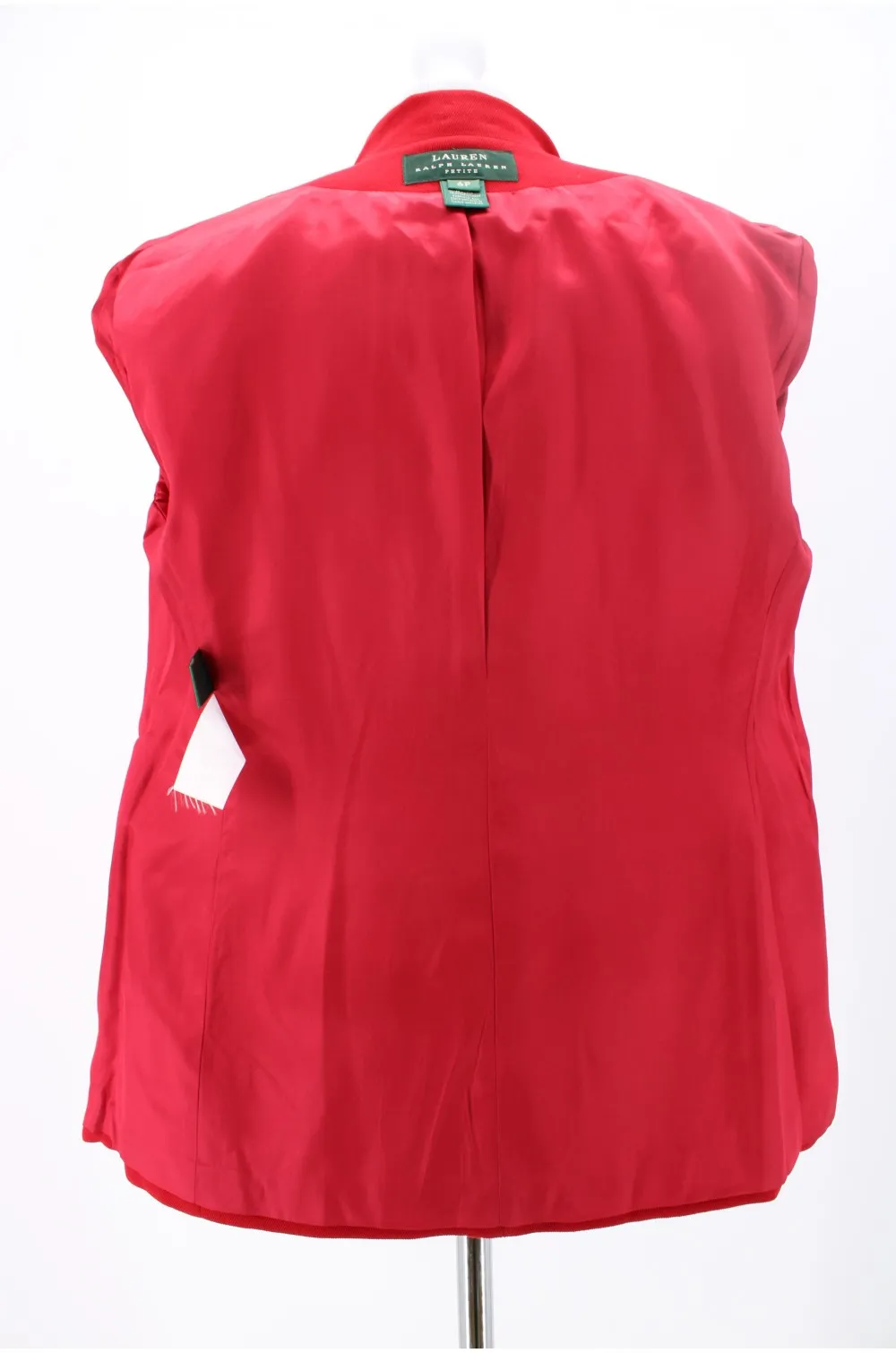 Veste Ralph Lauren femme rouge / Vêtement d'occasion vintage friperie