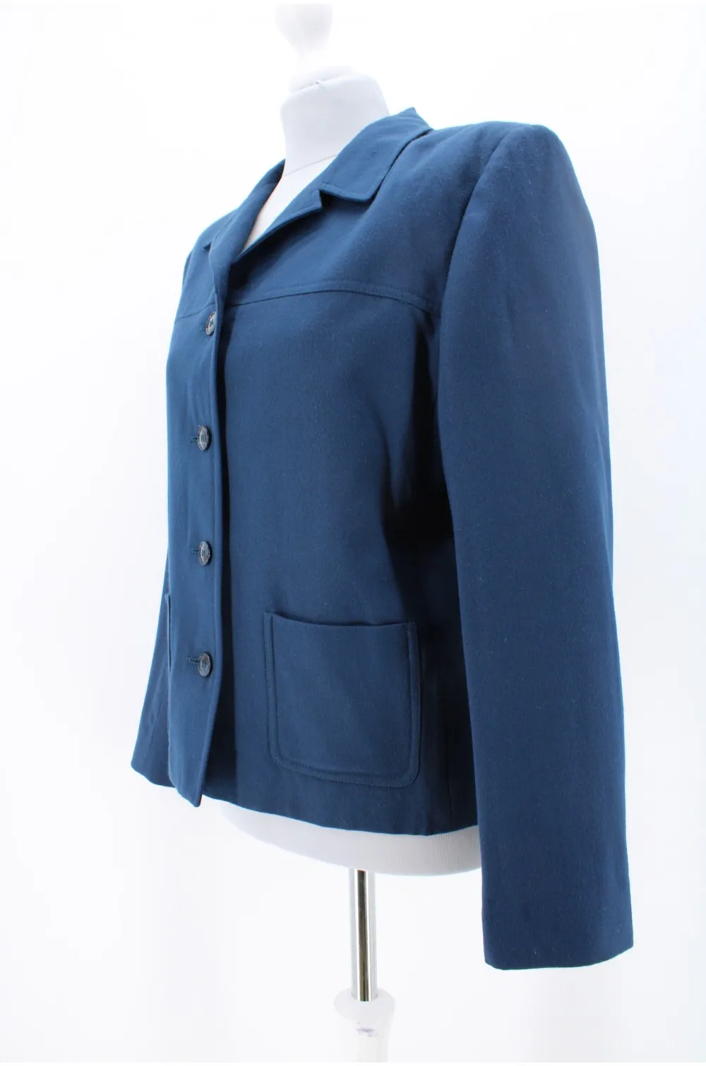 Veste Talbots femme bleu / Vêtement d'occasion vintage friperie