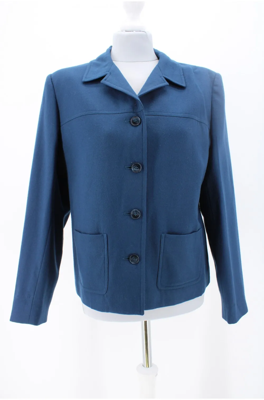 Veste Talbots femme bleu / Vêtement d'occasion vintage friperie