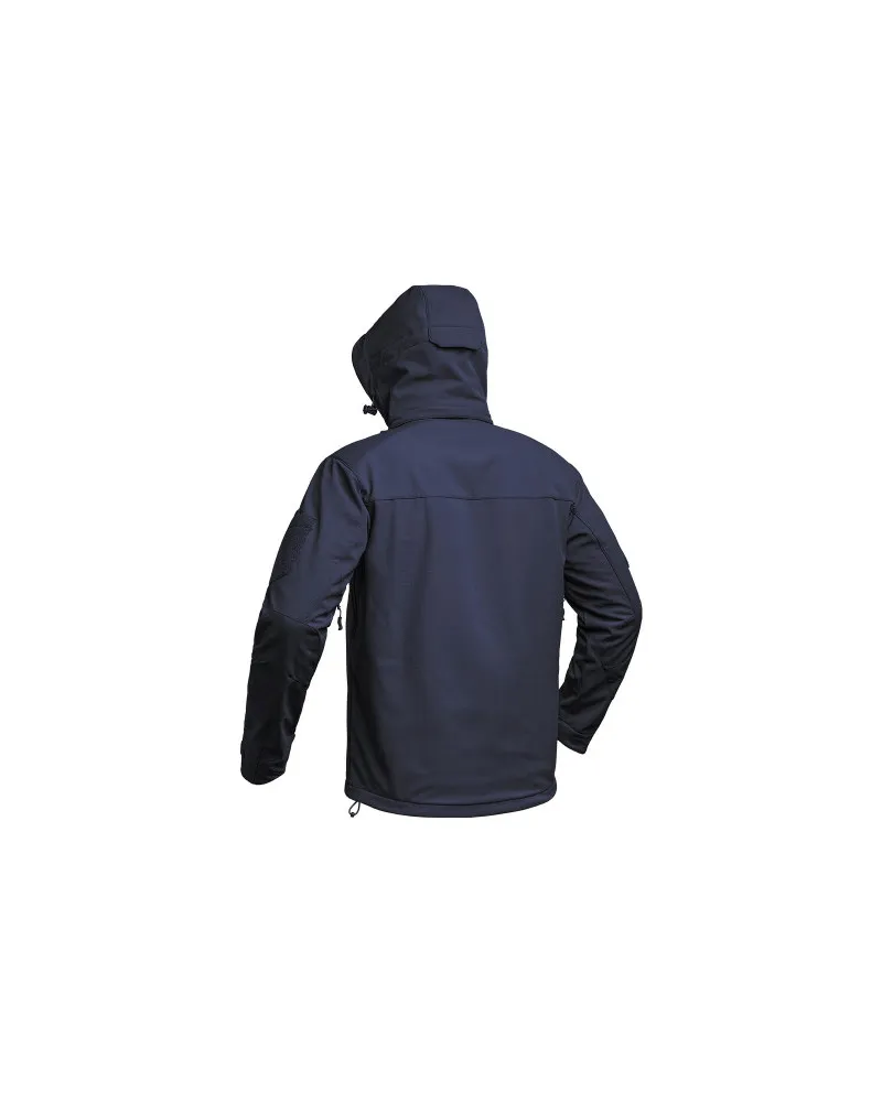 VESTE V2 SOFTSHELL FIGHTER BLEU